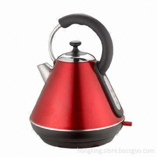 Stainless steel electric kettle with tea maker, coffee maker function & 3000W